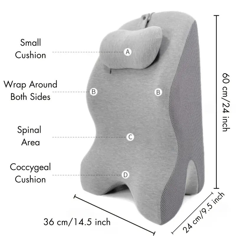 bed wedge pillow wedge cushion headrest supportive slow - Temu