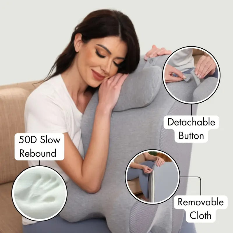 bed wedge pillow wedge cushion headrest supportive slow - Temu
